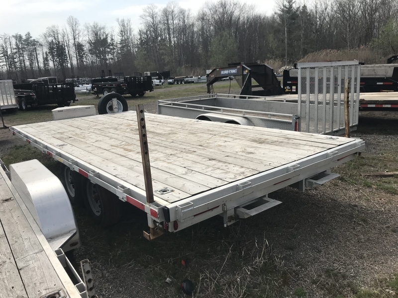 Cargo, Utility Trailers  2022 Miska 5 Ton Aluminum Flatbed Trailer Photo